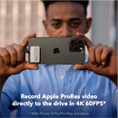 Lexar 1TB Professional Go Gen 2 USB3.2 Portable SSD (LSL400X001T-RNBNG) Black