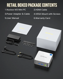 GMKtec NucBox M3 Mini PC - Intel Core i5-12450H | 32GB RAM | 1TB SSD | Intel UHD Graphics Xe G4 48EUs | Windows 11 Pro