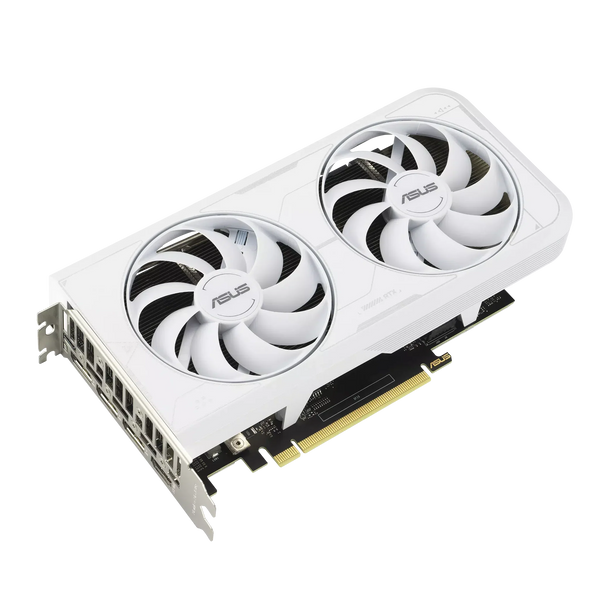 Asus Dual GeForce RTX 3060 Ti White OC 8GB GDDR6X - Main Image
