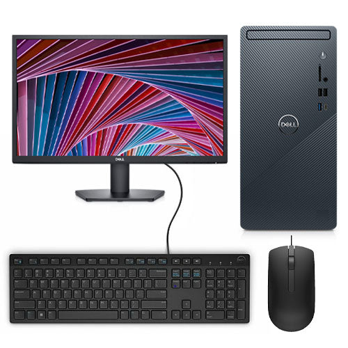 Dell Inspiron 3030 - Intel Core i7-14700F | 16GB RAM | 1TB SSD | NVIDIA GeForce RTX 3050 8GB | Windows 11  Home with Dell SE2422H 24-inch FHD