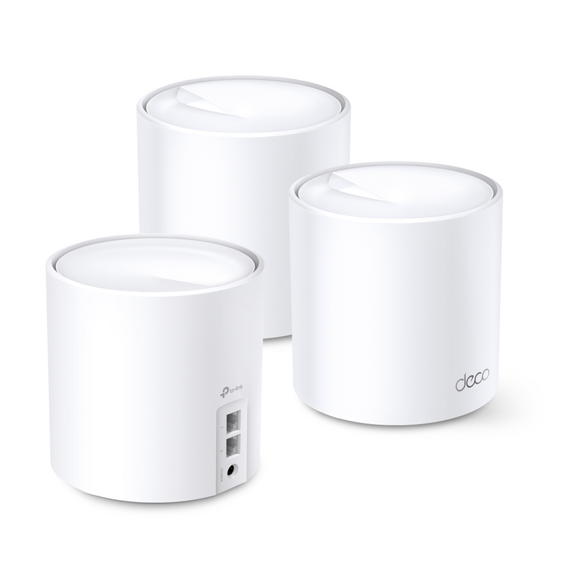 TP-Link Deco X60 (3-pack) AX5400 Whole Home Mesh Wi-Fi 6 System
