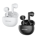 Vention E06 True Wireless Bluetooth Earbuds (NBJW0 White/NBKB0 Black)