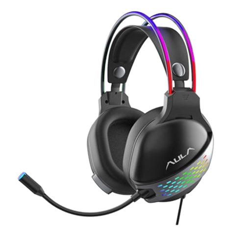 Aula S503 Wired Gaming Headset Head Beam Glow