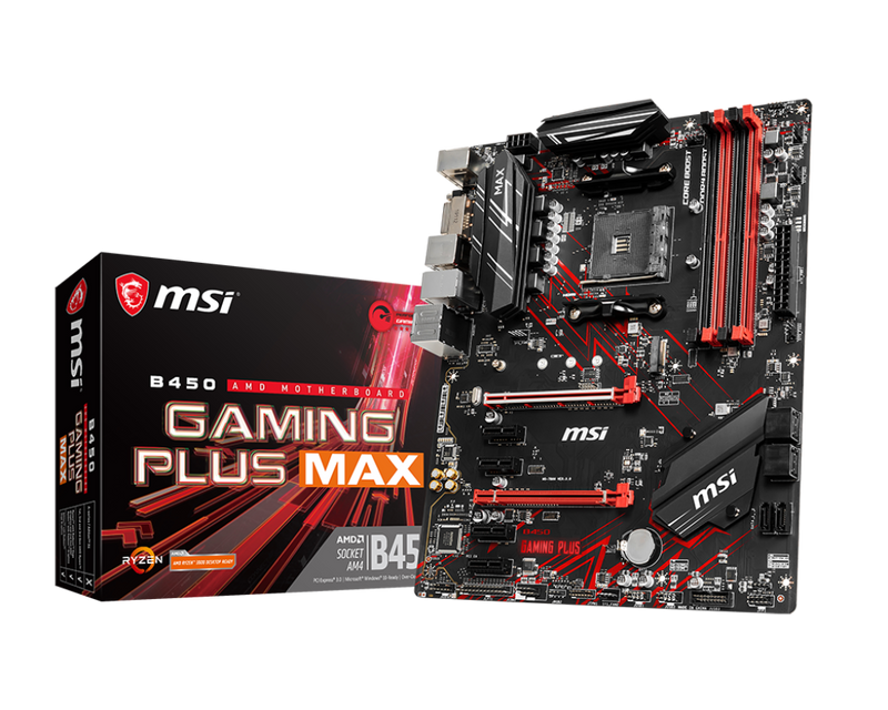 MSI B450 GAMING PLUS MAX Motherboard - Main Image