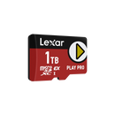 Lexar 1TB PLAY PRO High-Performance microSDXC up to 900MB/s read and 600MB/s write (LMSXPS0001T-BNNCU)