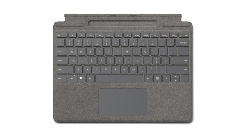 Microsoft Surface Pro Signature Keyboard (Black/Platinum) with Slim Pen 2