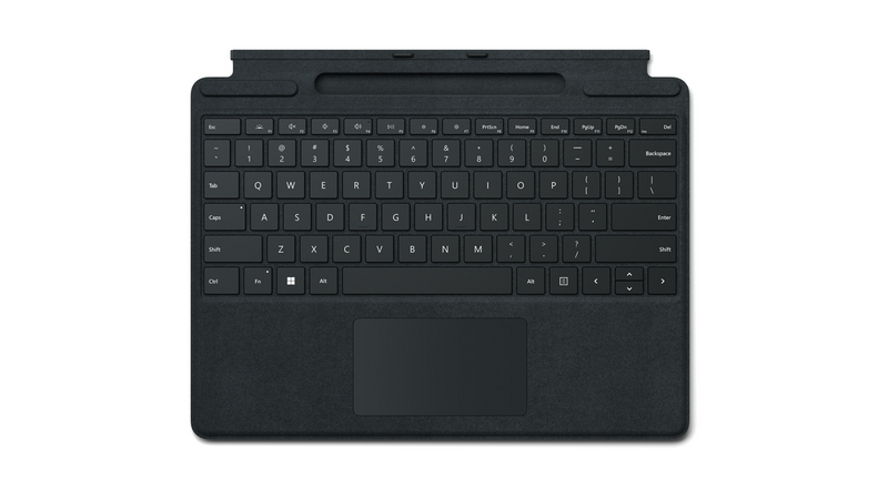 Microsoft Surface Pro Signature Keyboard (Black/Platinum) with Slim Pen 2