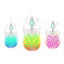 Aula S11 Pro Blue+Green/Orange/Pink Wired Gaming Mouse with 6 Keys