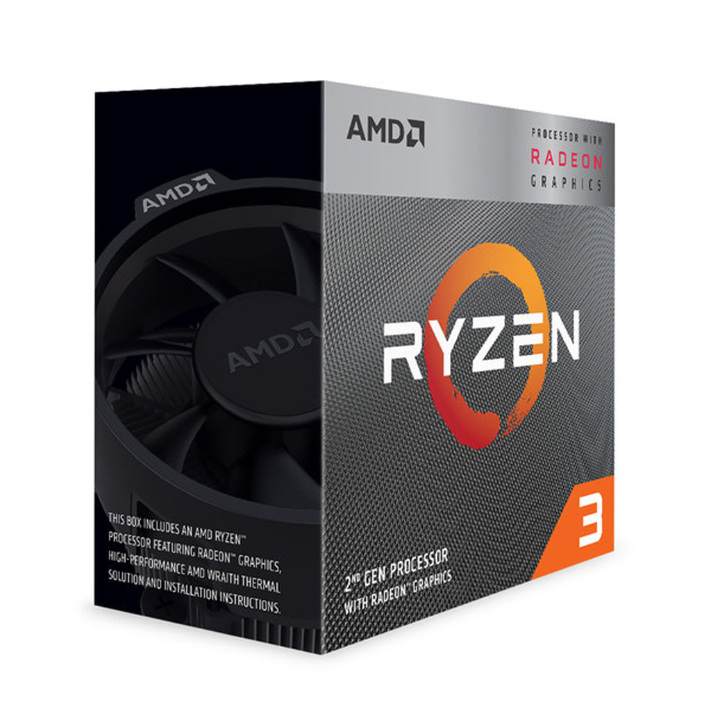 AMD Ryzen 3200G GHz Quad-Core AM4 Processor with Radeon Vega G