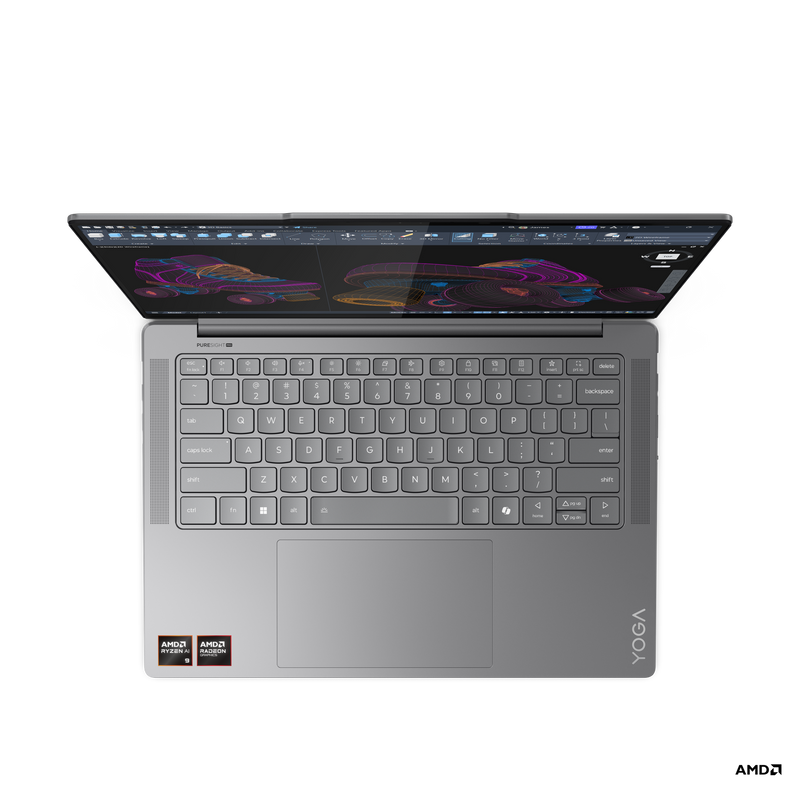 Lenovo Yoga Pro 7 14ASP9 83HN001NPH (Luna Grey) 14.5inch 2.8K WQXGA OLED | AMD Ryzen AI 9 365 | 32GB RAM | 1TB SSD | AMD Radeon 880M GPU | Windows 11 Home