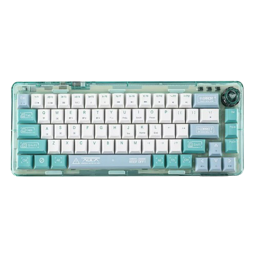 Aula F68 (Green) 3-in-1 Gaming Mechanical Hot Swappable Keyboard