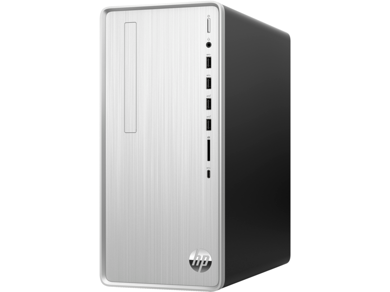 HP Pavilion TP01-5000d (Natural silver) Intel Core i5-14400F | 16GB RAM | 512GB SSD + 1TB SSD | AMD Radeon RX6400 4GB Graphics | Windows 11 with HP 524SF 23.8inch Monitor