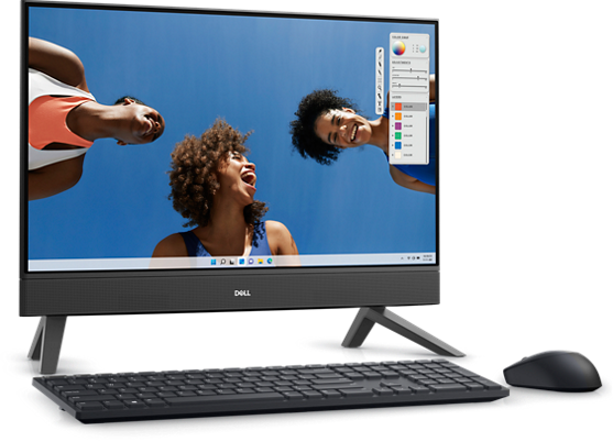 Dell Inspiron 5430 AIO (Dark Shadow) 23.8inch FHD | Intel Core 3 100U | 8GB RAM | 512GB SSD | Intel UHD Graphics | Windows 11 Home