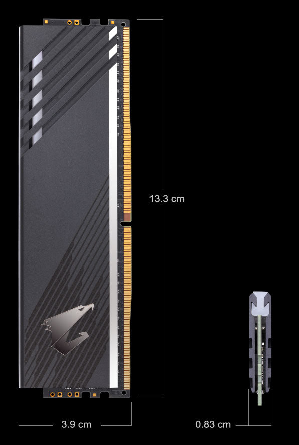Gigabyte Aorus 16GB 2x8GB DDR4 3600MHz GP-AR36C18S8K2HU416RD (with Demo Kit)  Desktop Memory