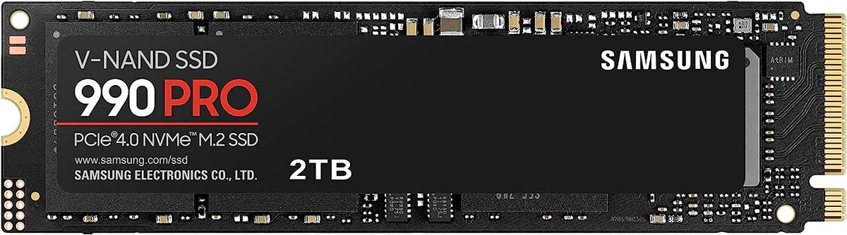 Samsung 2TB 990 Pro M.2 NVMe PCIe Gen 4 SSD (MZ-V9P2T0B/AM)