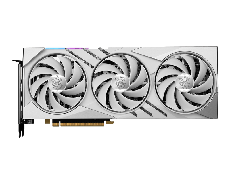 MSI GeForce RTX 4060 Ti GAMING X SLIM WHITE 16G GDDR6 Graphics Card