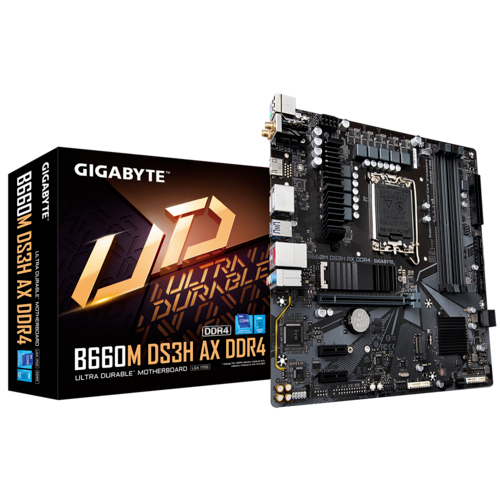 Gigabyte GA-B660M-DS3H-AX-DDR4 Motherboard