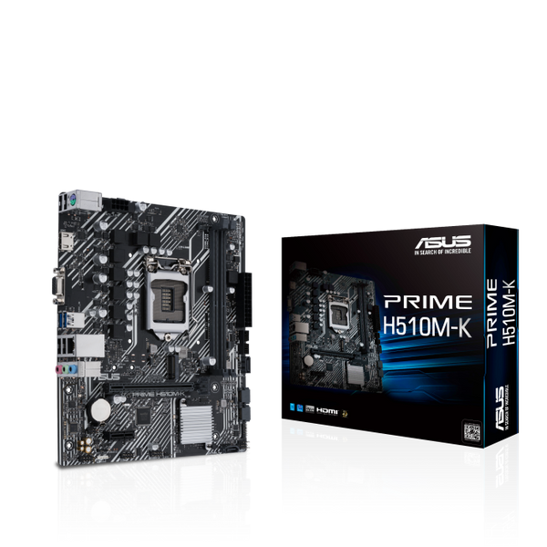 Asus Prime H510M-K LGA 1200 mATX Motherboard