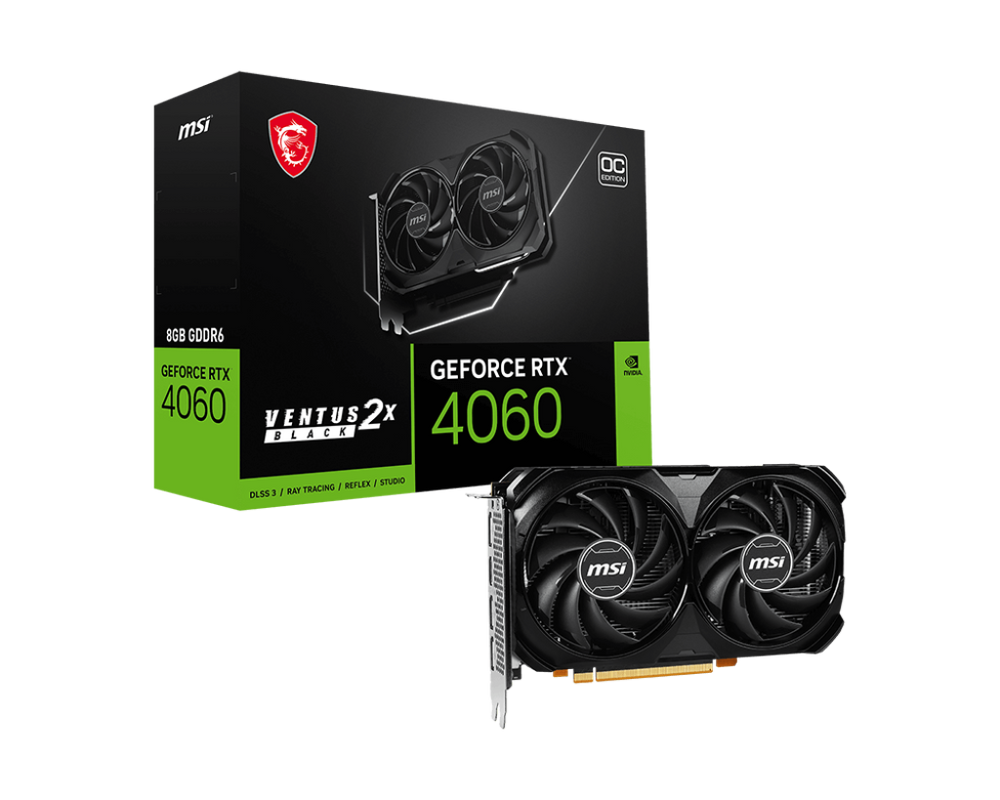 MauMau  グラコン MS-GeForce RTX 4060 iCraft OC 8G Limited X2