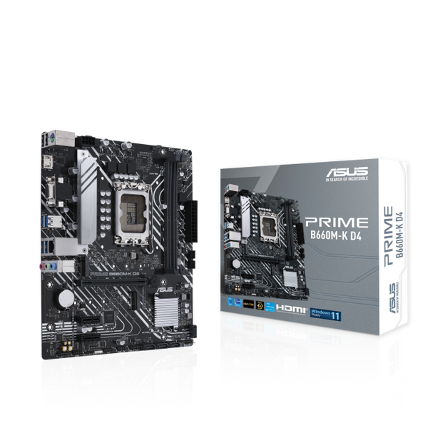 Asus Prime B660M-K D4 Motherboard