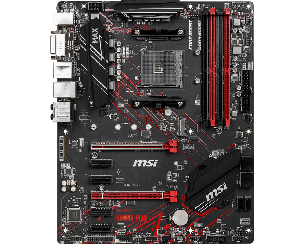 MSI B450 GAMING PLUS MAX 本体 B450 GAMING PLUS MAX | Motherboard | MSI Global