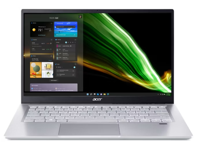 Acer Swift 3 SF314-43-R06N | 14inch FHD IPS 300nits | AMD Ryzen 5 5500U | 8GB LPDDR4 | 512GB SSD | AMD Radeon Graphics | Windows 11 Home