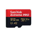 SanDisk 512GB Extreme PRO microSDXC UHS-I SDSQXCD-512G-GN6MA