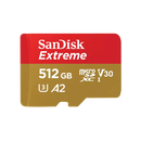 SanDisk 512GB EXTREME MICROSDXC SDSQXAV UHS-I CARD SDSQXAV-512G-GN6MN