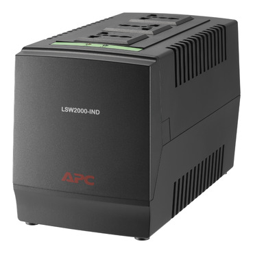 APC Line-R 2000VA Automatic Voltage Regulator 3 Universal Outlets 230V Indonesia Input & Output Voltage 230 (LSW2000-IND)