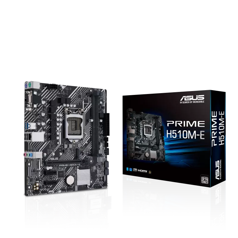 Asus Prime H510M-E Intel H510 (LGA 1200) micro ATX Motherboard