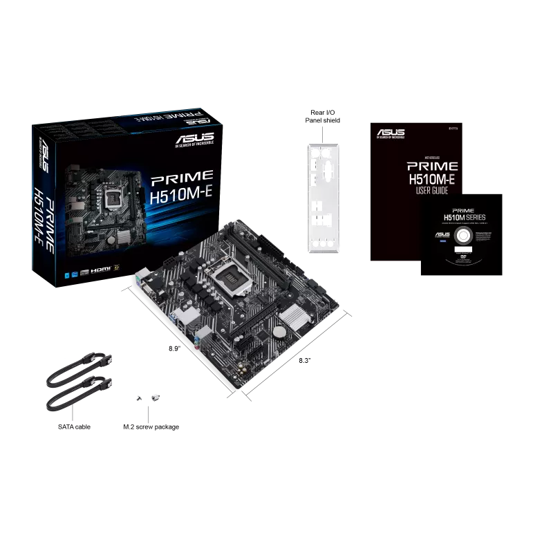 Asus Prime H510M-E Intel H510 (LGA 1200) micro ATX Motherboard