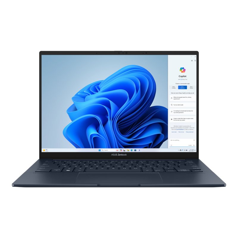 Asus Zenbook 14 OLED UX3405MA-PP678WS 14inch 3K OLED | Intel Ultra 5 125H | 16GB RAM 1TB SSD | Intel Arc Graphics | Windows 11 Home