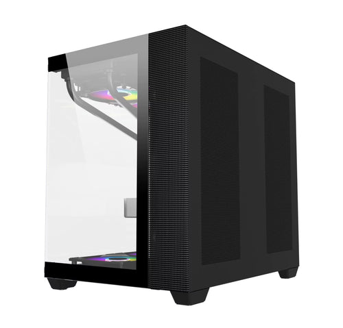 Frontier Trendsonic IGLOO IG30A Black Gaming Dual Chamber ATX Case