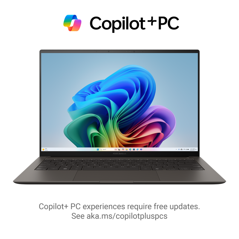 Asus Zenbook S14 UX5406SA-PZ267WSM (Zumaia Gray) 14inch 3K OLED 120Hz Touch | Intel Core Ultra 7 258V | 32GB RAM | 1TB SSD | Intel Arc Graphics | Windows 11 Home