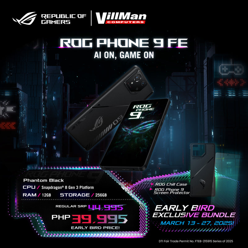 ASUS ROG Phone 9 Pro, EU Official, Phantom Black, 16GB RAM 512GB Storage, Snapdr ASUS ROG Phone 9 Pro, EU Official, Phantom Black, 16GB RAM 512GB Storage, Snapdr